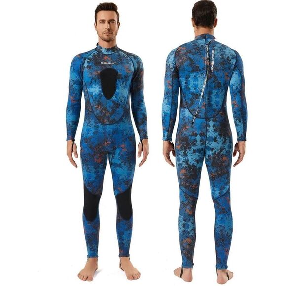 Seaskin Size 2XL Spearfishing Wetsuit 1.5mm 3mm Neoprene Full Body Diving Suits - Picture 1 of 8